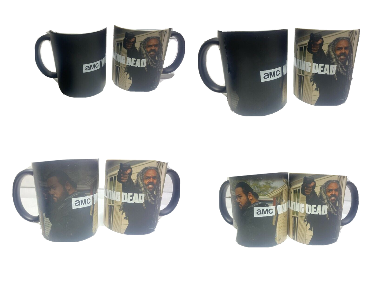 AMC The Walking Dead Jerry & Ezekiel mug heat Color changing NEW OFFICIAL  MERCH!