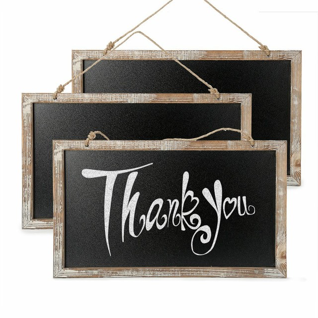 Standing Vintage Small Framed Tabletop Kitchen Chalkboard Easel