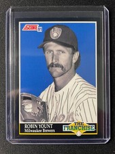 1991 Score Robin Yount The Franchise #854 Brewers!!!