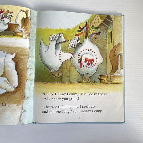 Henny Penny By H. Werner Zimmermann Vintage Kids Book 1989 - Picture 5 of 13