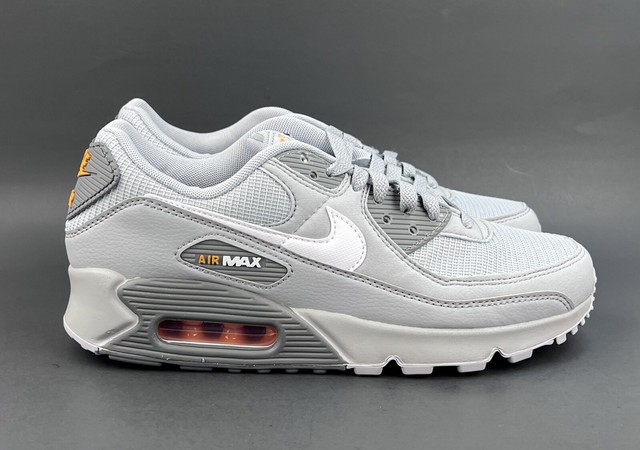 Size 8 - Nike Air Max 90 Wolf Gray Kumquat for sale online | eBay