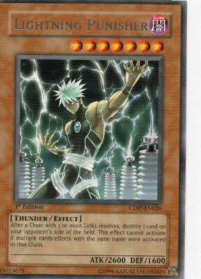 Yu-Gi-Oh! - Lightning Punisher Rare