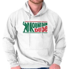 Cool Funny Bigfoot Humor Mountain Dude Joke Hoodie Hooded Sweatshirt Men Women