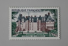 Année 1968 France YT 1559 neuf luxe ** Chateau de Langeais