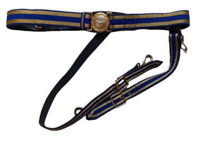 RAF Spada Cintura RAF Belt 2 Strisce Oro Con Lunghe & Brevi - Foto 7