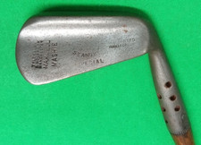 Hickory Wood Shaft Golf Club Tyldesley Holbrook Manchester MAXWELL MASHIE PM19