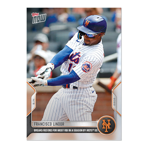 2022 Topps Now 709 Francisco Lindor