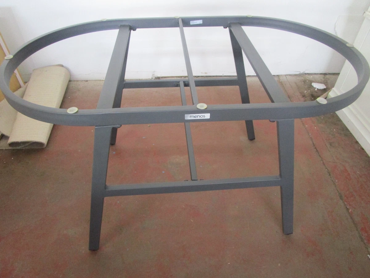 KETTLER CASSIS TABLE BALCONY GARDEN TABLE GREY GLASS TOP EX