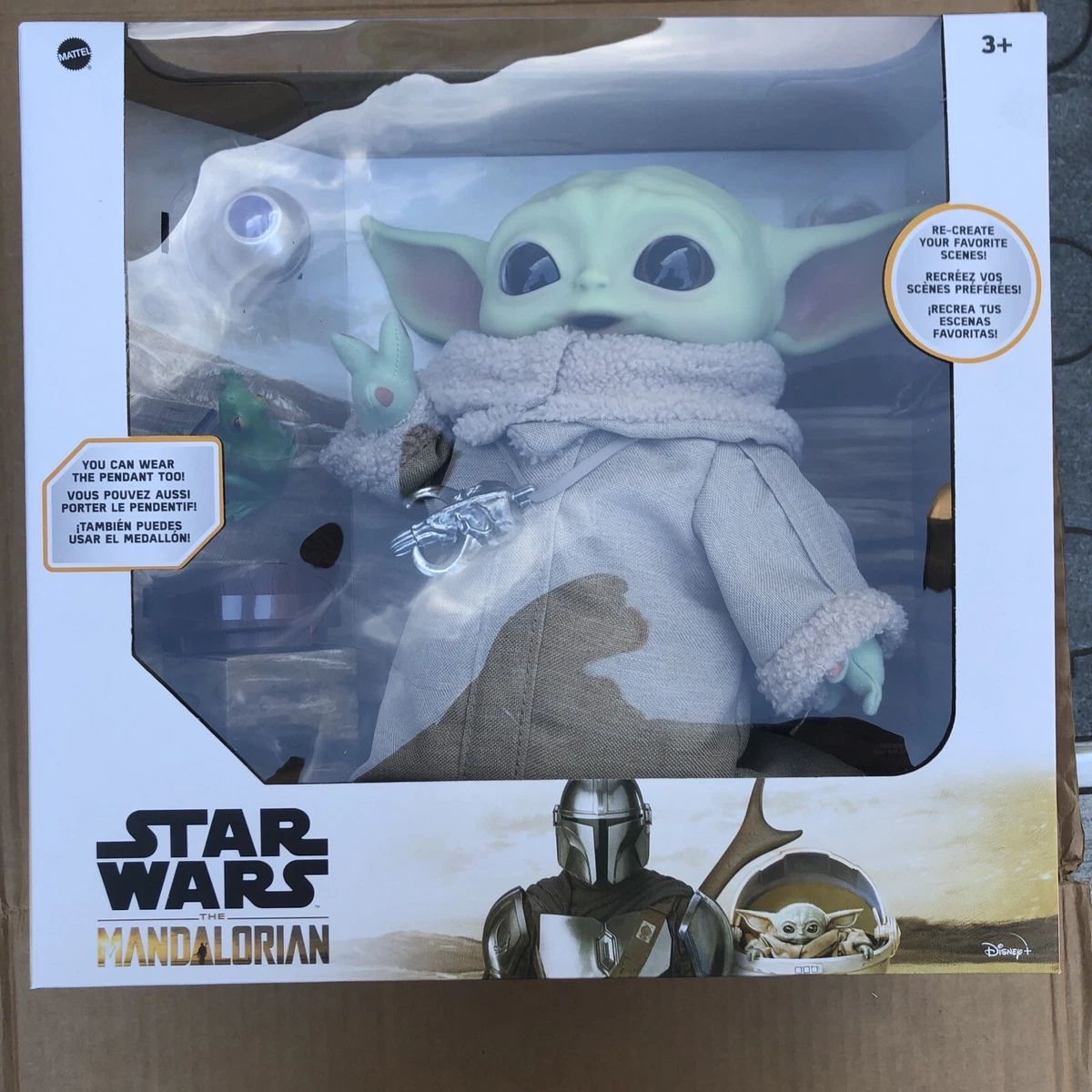 Star Wars Grogu Baby Yoda The Child 11 Plush Bundle NEW 194735015795