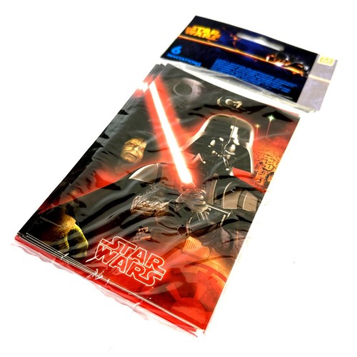 Set of 6 Star Wars Children's Party Invitations Invites With Envelopes - Picture 2 of 5