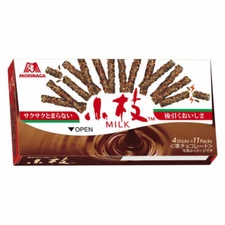 Morinaga, Koeda, Milk Chocolate with Puff, 44 sticks, Japanese Candy