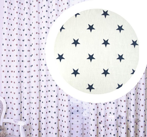 Decorative Nursery Baby Room TAB TOP CURTAINS SET 2 PCS 125x150 cm or 125x180 cm - Picture 18 of 33