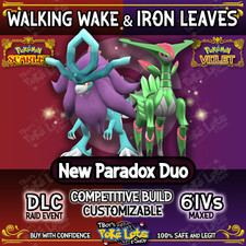 Walking Wake Iron Leaves Paradox Raid Event Pokemon Scarlet Violet USA