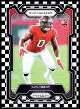 2023 Panini Prizm YaYa Diaby #394 Black and White Checker