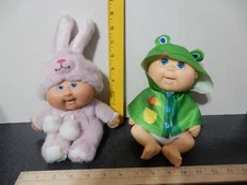 Lot of 2 Cabbage Patch Kids 25th Anniversary Bunny Rabbit 2008 & Hard Body 2015
