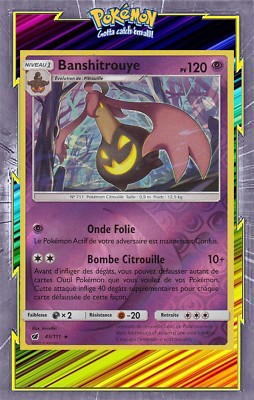 Banshitrouye Reverse - SL04:Invasion Carmin - 45/111 - Pokemon Karte Neu Französisch