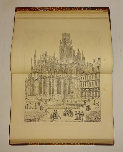 1842 Engravings of Ancient Cathedrals Hotels Public Buildings by John Coney RARE - Picture 9 of 12