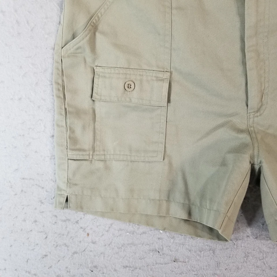EMS Cargo Senderismo Pantalones Cortos Hombre 36 x 4.5 Caqui Verde Exterior Pesca Navegación Foto 4 de 4
