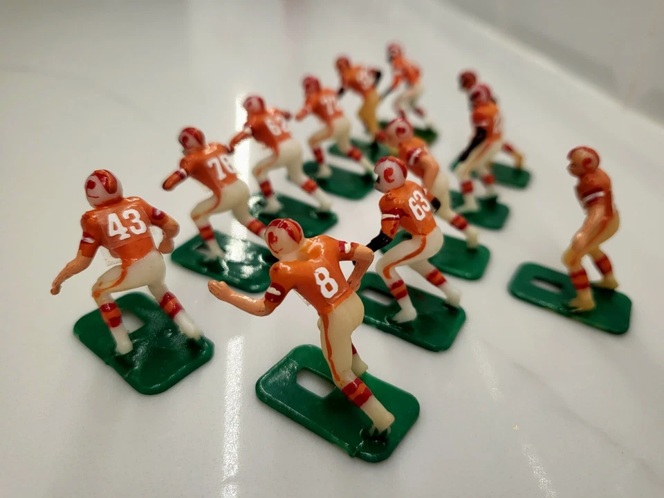 NFL Vintage Tudor 11 Tampa Bay Buccaneers Electronic Football Players Orange - Image 3 of 4