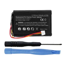 1100mAh 533-000084 Battery for Logitech Harmony Ultimate, Harmony Touch Remote