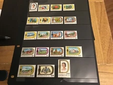 STAMPS - QEII - DOMINICA 1969 SET MM - AS SHOW