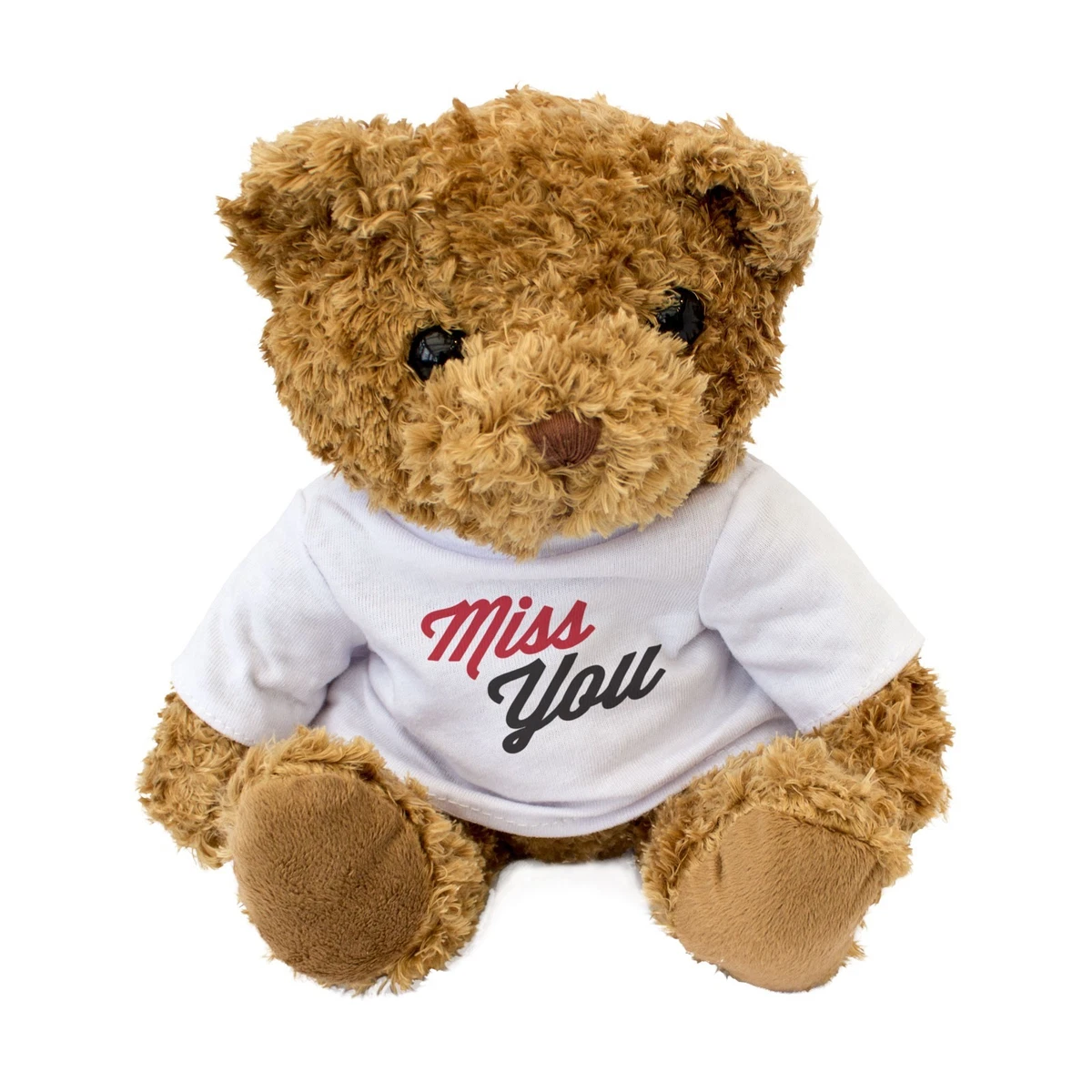 NEW MISS YOU Cute Teddy Bear Gift To Say Missing You Present Birthday Xmas