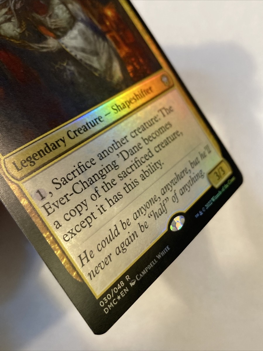 MTG The Ever-Changing 'Dane FOIL Dominaria United Commander 030