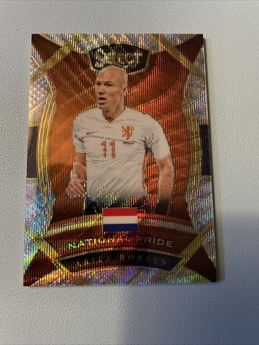 2016-17 Panini Select Soccer National Pride Insert #29 Arjen Robben Netherlands