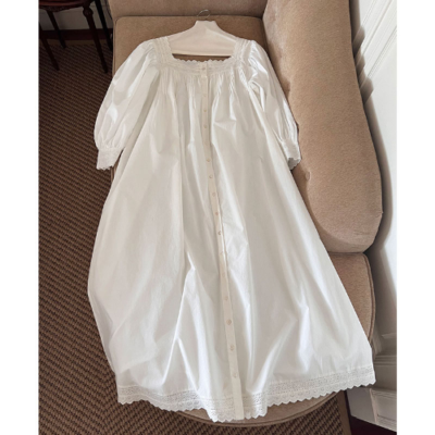 pure cotton night dress for women Women Night Dress - "DIANA", Organic Cotton