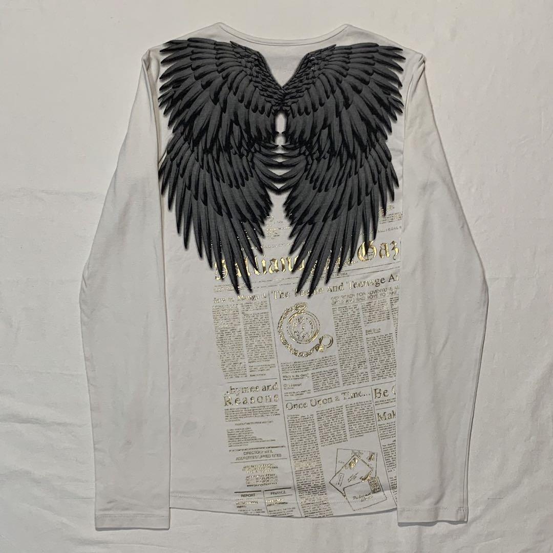 トップス vintage John Galliano wing design tee vintage John Galliano wing design tee