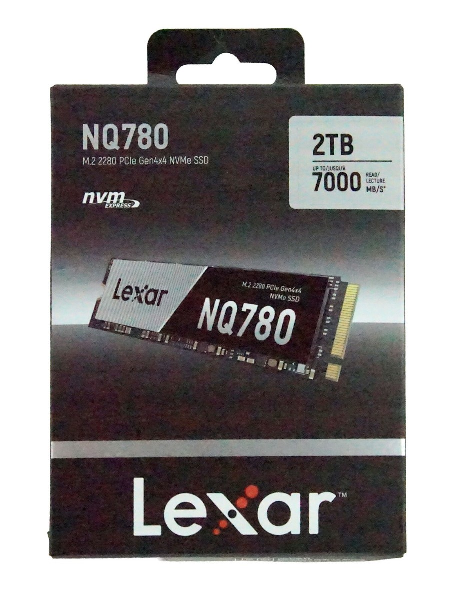 内蔵型SSD Lexar SSD PCIe Gen4x4 M.2 NVMe 2280 2TB Amazon.com: Lexar M.2 2TB PCIe Gen 4X4 NM790 NVMe SSD
