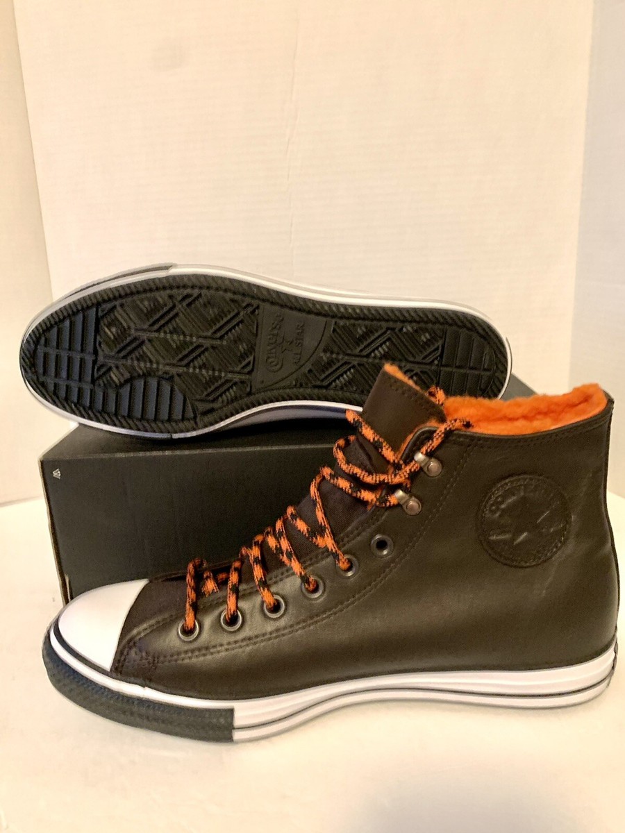 Converse Chuck Taylor GORE-TEX Sneaker Boot Mens Sz 8 Brown Sherpa Lined 165933C Size 10 - Converse Chuck Taylor All Star Winter High Gore  main image 2