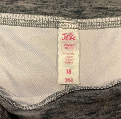 Justice Girls 2 pr Animal Leggings Size 18 - Picture 8 of 8