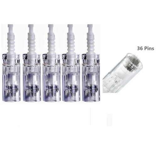 Needle Cartridges For Allure Derma Pen Electric Micro Needling Tips Derma Roller - Picture 15 of 22