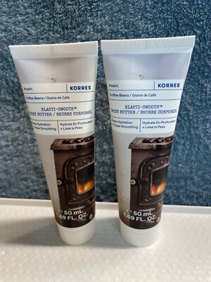 2 Korres Elasti-Smooth  Body Butter  *Your Choice* Travel Sz 1.69oz x 2 NEW SEAL
