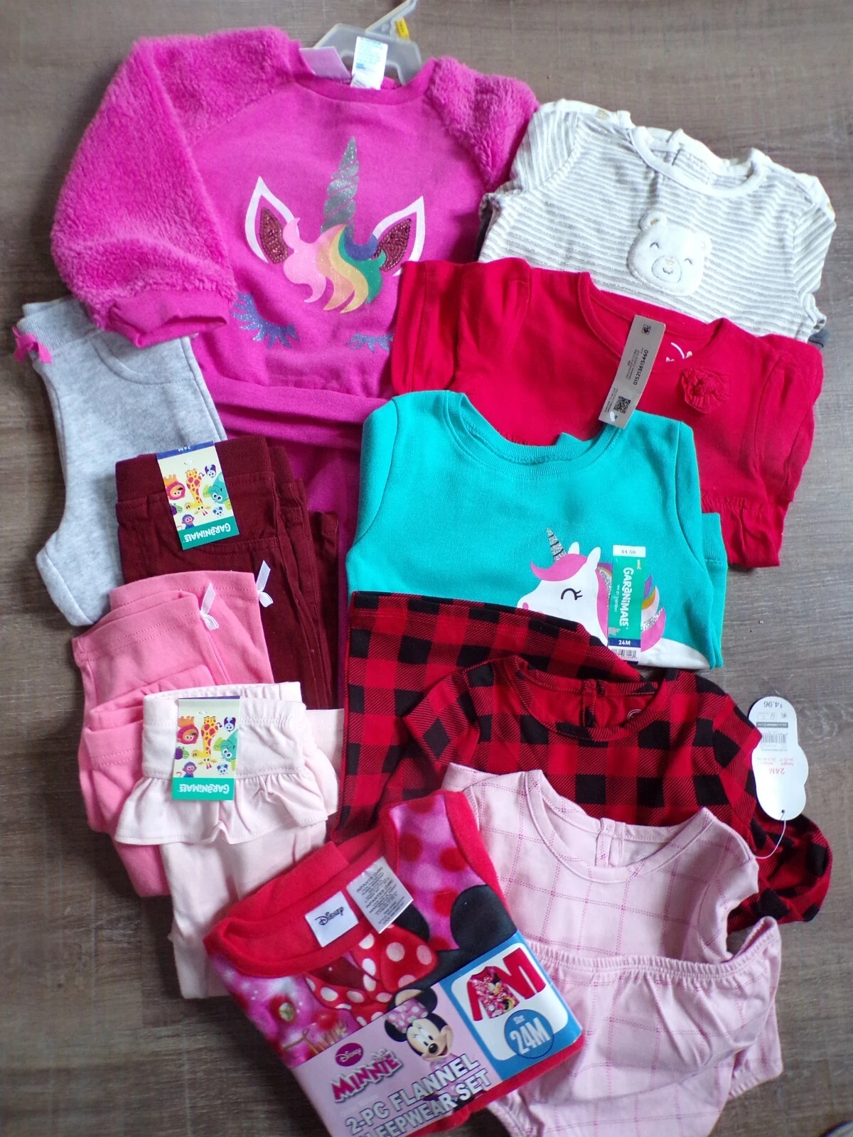 Toddler Girls Size 24 Month Delightfully Mixed Fall/Winter/Spring Clothes-NWT