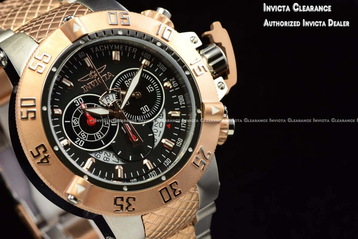 Invicta subaqua rose gold cheap