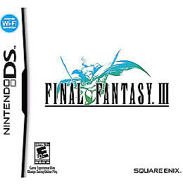 Final Fantasy FF 3 III *Brand New* Works With 3DS (Nintendo DS, 2006) - Photo 1 sur 1