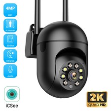 8MP 4K IP Outdoor WiFi Camera Surveillance Security CCTV PTZ Camera Wireless