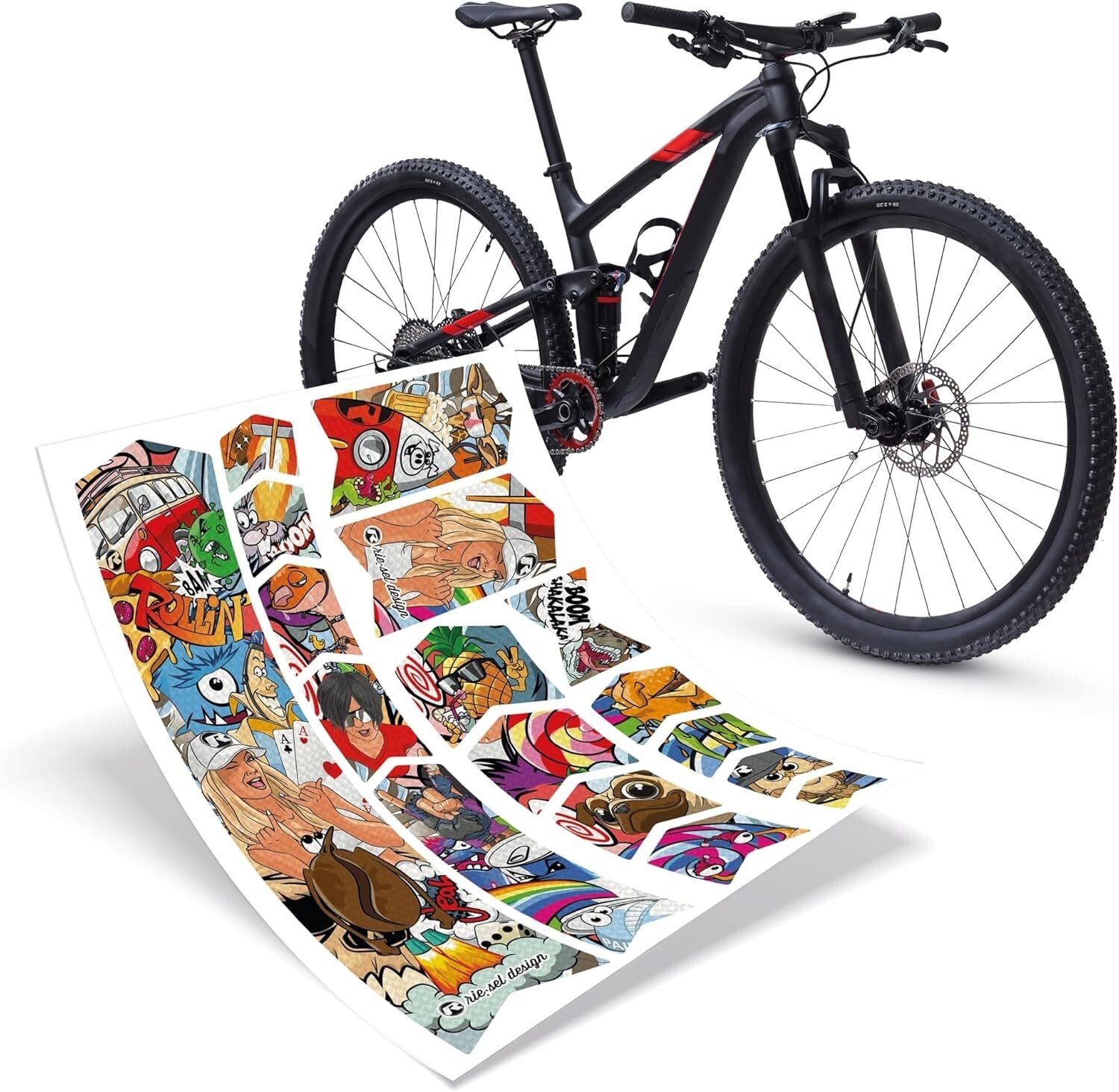 Riesel Design Fahrrad Rahmenschutzfolie 3000 3790₽