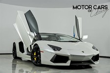 2014 Lamborghini Aventador LP 700-4-BALLOON WHITE ON WHITE-CUSTOM INTERIOR!