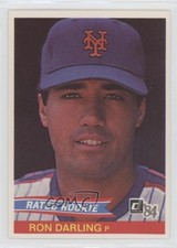 1984 Donruss Rated Rookie Ron Darling (Has Card Number) #30 Rookie RC 0a3. rookie card picture