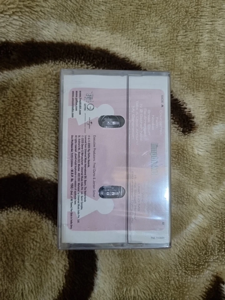 Limp Bizkit Greatest Hitz INDIA MADE SEALED AUDIO CASSETTE - Image 3 of 4