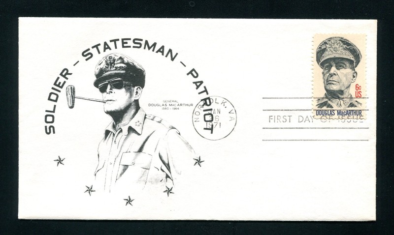 Sc. 1424 General Douglas MacArthur FDC - Unknown