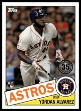 Yordan Alvarez #85-50 2020 Topps 1985 35th Anniversary (Series One) 10253