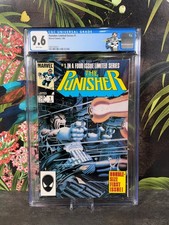 Punisher Limited Series #1 CGC 9.6 White Pages Marvel 1986 Key-RareCo