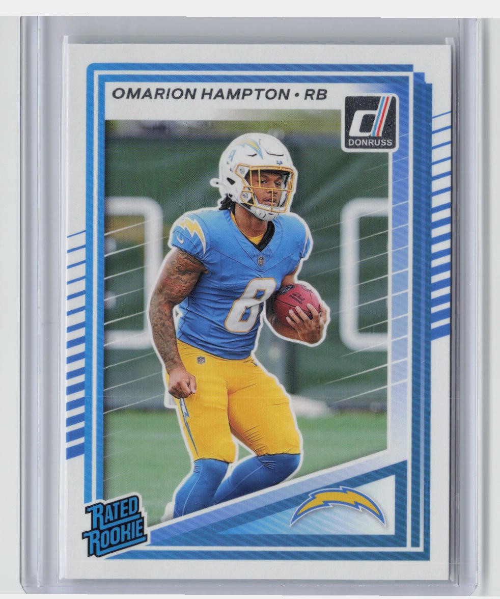 2025 Donruss #303 Omarion Hampton