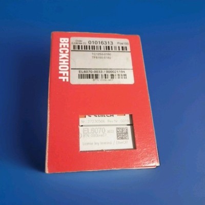 Beckhoff EL6070 0033 Lizenzschlüssel Terminal / Ethercat I/O SERIE