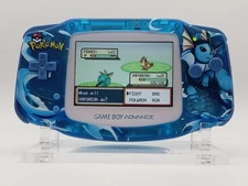 Vaporeon Game Boy Advance Funnyplaying Backlit IPS Screen Pokemon Theme