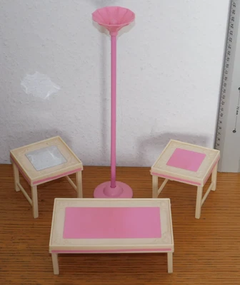 vintage TABLE POUPEE BARBIE MATTEL 1987 hong kong 4773-2038-11 mobilier elegance - Photo 1/4